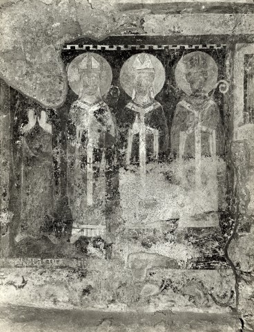 Anonimo — Anonimo romano sec. XIII - Santi vescovi — insieme